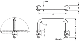 Round 180 Free Fall – External Thread