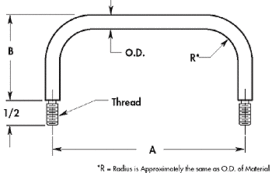 Round - External Threads WShoulder